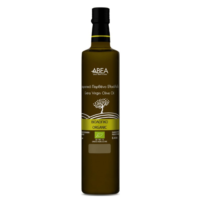 ΑΒΕΑ Organic Extra Virgin Olive Oil-250ml Dorica Glass Bottle