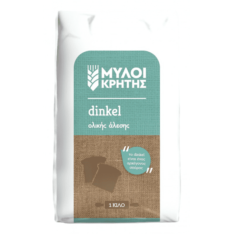 Αλεύρι Dinkel Ολικής 1 kg ΜΥΛΟΙ ΚΡΗΤΗΣ