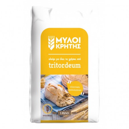 Tritordeum Flour 1kg MILLS OF CRETE