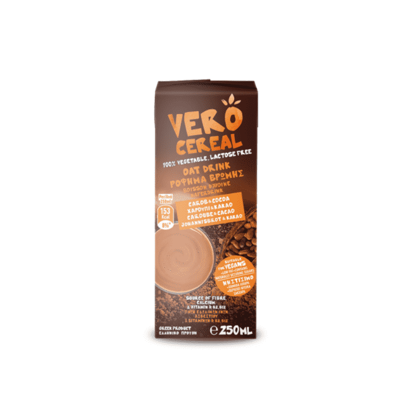 Oat Drink with Carob and Cocoa 250ml VERO CEREAL